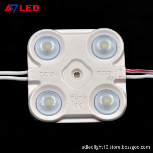 Adled Light 12v 4led 2835 white led pixel square led advertising module for acrylic led letter sign